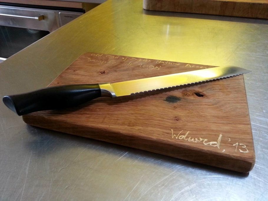 Ticket met Plank - 40 x 25 x 2,5 cm - Afbeelding 3