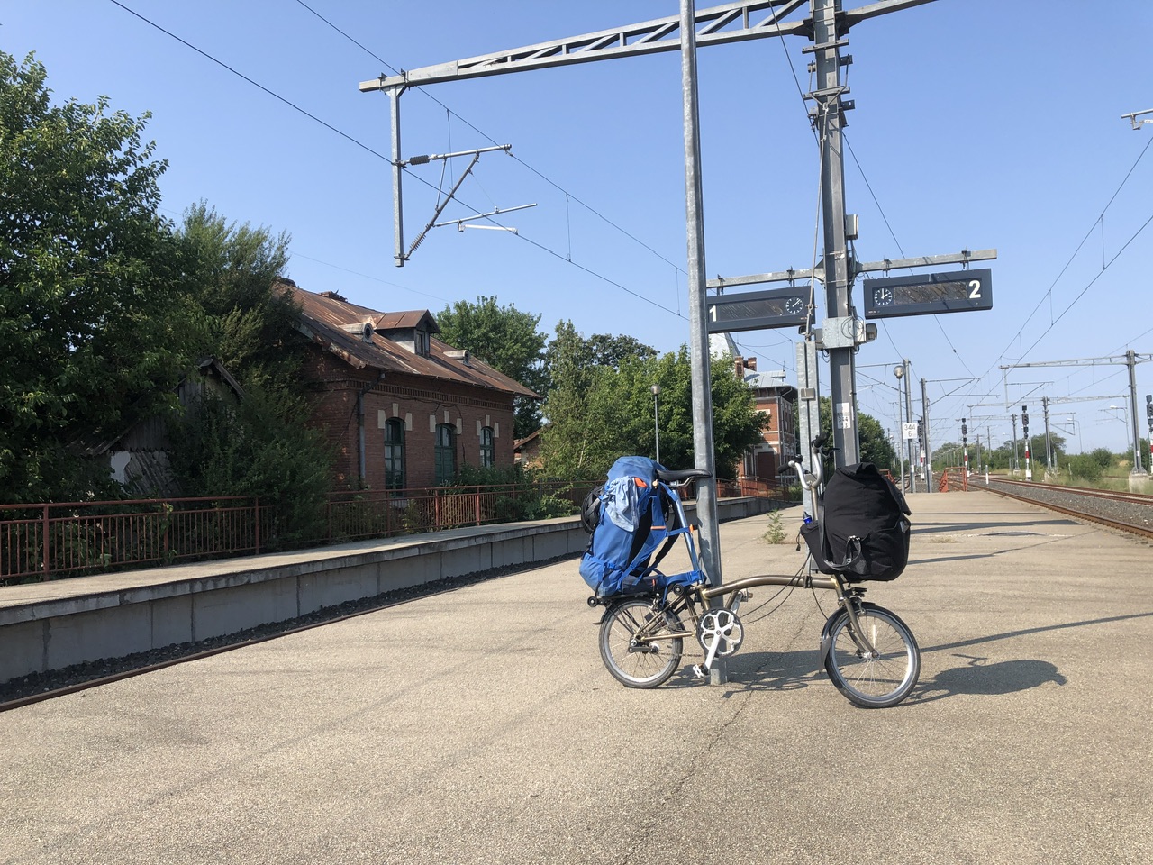 Day 5 – Got out at Golenti (RO), for a 20 kilometer bike ride to the last station, Vidin (BG) – 10.10 hours