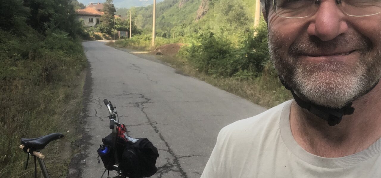Day 8 – met myself on a 20 km downhill ride – 09.48 hours