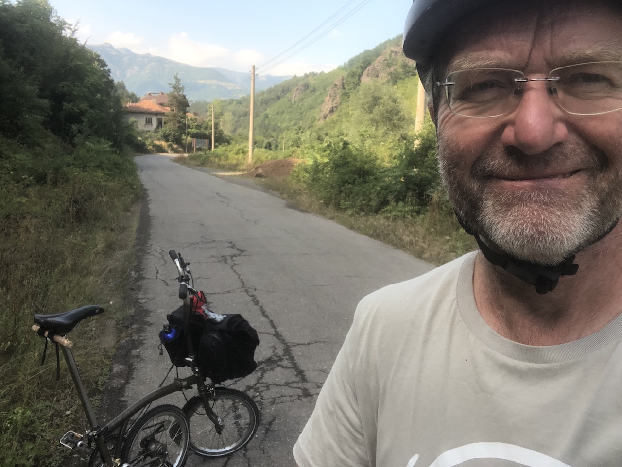 Day 8 – met myself on a 20 km downhill ride – 09.48 hours