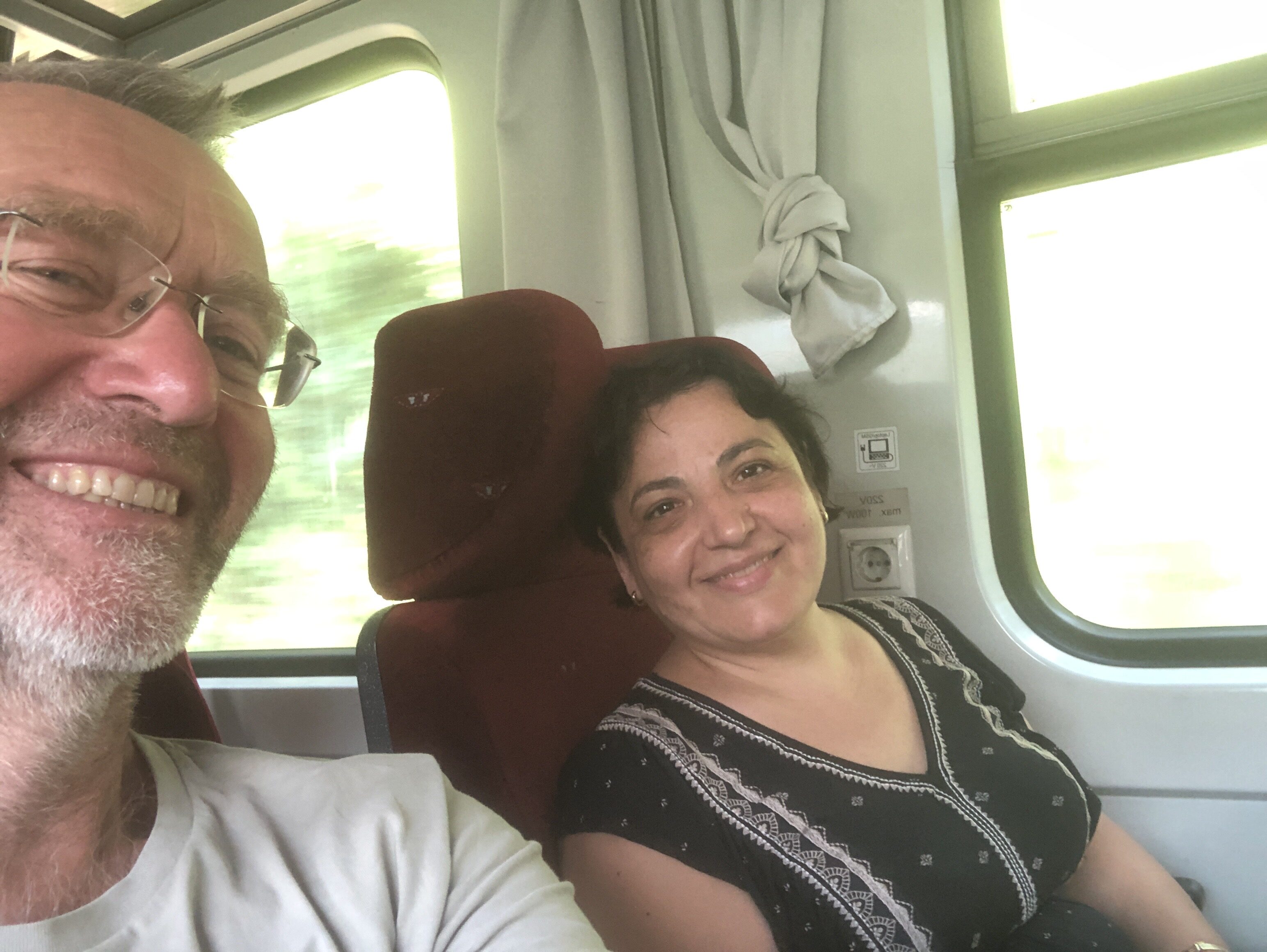Day 9 – met Iva and Elisabeth in the train to Svoge – 10.30 hours