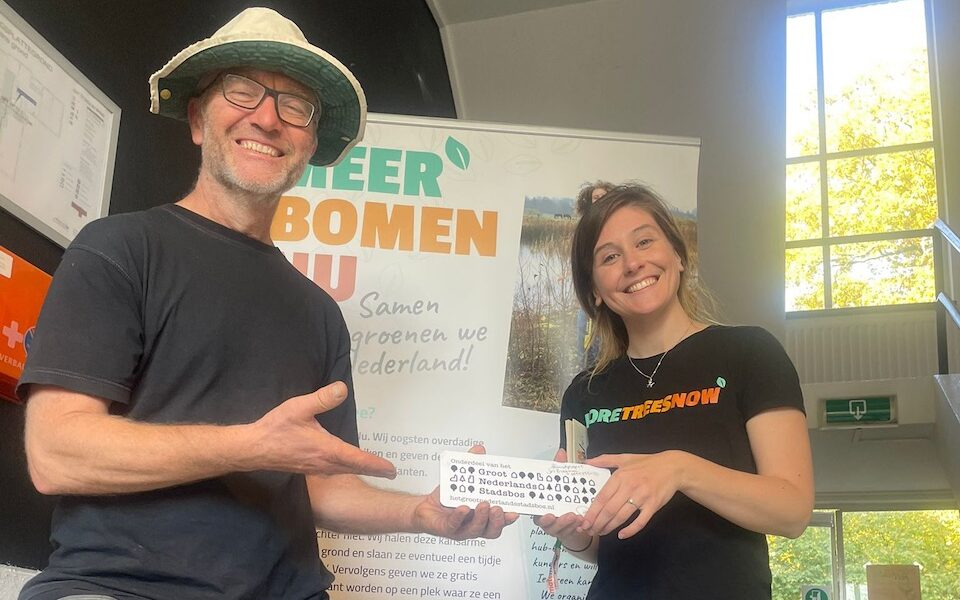 MEERBOMENNU zorgt voor Het Groot Nederlands Stadsbos